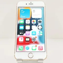iPhone6s 64GB SoftBank ゴールド 送料無料 本体 c18101