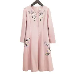 チェスティ Chesty 23B502 エレガント 刺繍 ロング ワンピース ドレス 0 ピンク