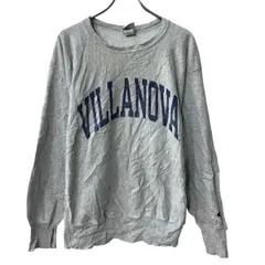 メキシコ製 Champion プリントスウェット トレーナー XL グレー チャンピオン プルオーバー リバースウィーブ トップス 秋物 a803-6199