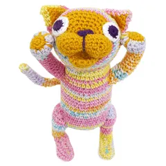 キット ねこのミゲル HT-27 内藤商事 【KN】  編みぐるみ あみぐるみ 毛糸 編み物 猫 エルタデザイン