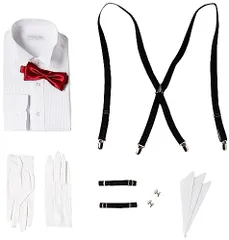 新品 [ドレスコード101] ウィングカラーシャツ付き 新郎 結婚式 7点セット