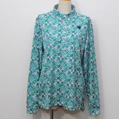 【le coq sportif GOLF】（ルコックスポルティフゴルフ）ゴルフウェア／ボタンダウン／総柄