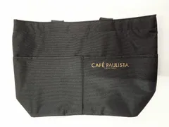 TOKYO GINZA CAFE PAULISTA　ブラック　トートバッグ【中古品】