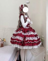 星箱works 西洋人形魔法JSK ワイン - メルカリ