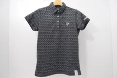 中古 レディース ジャックバニー Jack Bunny!! 半袖ポロシャツ 0(S) 黒 ドラえもん ボーダー