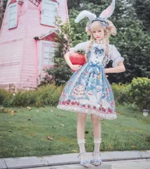 新品 未使用  26新作 ロリータジャンパースカート♪女子会も普段着にも最適な可愛いワンピース！ 社交ダンスドレス ラテンダンス衣装 レッスンウェア ステージ衣装