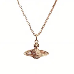【ギフト対応可】ヴィヴィアンウエストウッド VIVIENNE WESTWOOD ネックレス Small Orb Pendant Necklace ペンダント ピンクゴールド レディース アクセサリー ジュエリー 人気 ブランド おしゃれ プレゼント 送料無料のサムネイル