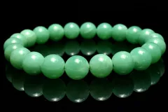 【１点物】癒やしのグリーン クリソプレーズ　9mm　ブレスレット パワーストーン 天然石 _MC6879