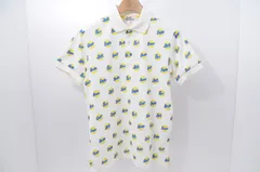 中古 メンズ ジャックバニー Jack Bunny!! 半袖ポロシャツ 3(S) 白  ホワイト ロゴドット