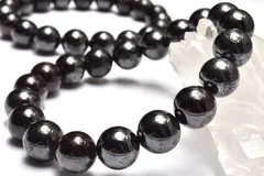 ブラックアイアン スギライト(杉石)　10.5mm　ブレスレット 1個売り パワーストーン 天然石 _BG6439-105