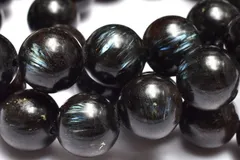 青銀の輝き！ ヌーマイト　8mm　ブレスレット 1個売り パワーストーン 天然石 _BG6442-8