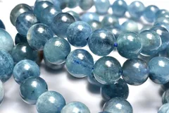 南アフリカ産 ブラックアクアマリン　12-12.5mm　ブレスレット 1個売り パワーストーン 天然石 _BG6215-12-125