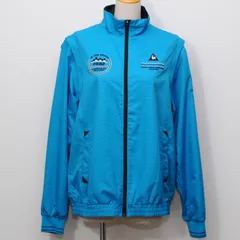 【le coq sportif GOLF】（ルコックスポルティフゴルフ）　ゴルフウェア／ロゴ刺繍／袖着脱可能