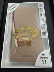 ☆オロビアンコ iPhone11 手帳型ケース グレージュ 新品 OG-11☆のサムネイル