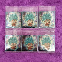 20.孫悟空　6枚 ドラゴンボール 15 超戦士 シール ウエハース 超絶感謝の十周年　最新