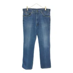 90年代 USA製 Levi's リーバイス 517 デニムパンツ ブルー(メンズ W36 L34)中古 古着 X5683