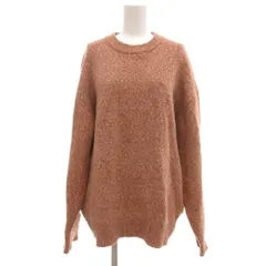 アー・ヴェ･ヴェ ミッシェルクラン a.v.v 霜降りニット プルオーバー セーター XL ブラウン系 /UO ■ECF003