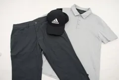 中古 メンズ アディダスゴルフ adidas GOLF コーディネートセット M 初ラウンド コースデビュー 春夏