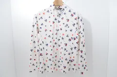 中古 レディース ブラック＆ホワイト BLACK&WHITE 長袖シャツ 1(S) 白 ホワイ 総柄