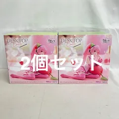 未開封 初音ミク 桜ミク Desktop Cute さくらんぼクッションver. フィギュア 2個セット SF3941 c107