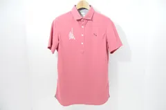 中古 メンズ キャロウェイ Callaway 半袖ポロシャツ L ピンク系