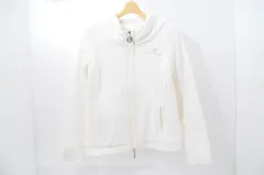 中古 レディース ヒールクリーク HEAL CREEK パーカー 40(M) 白 長袖 ダブルジップ ブルゾン