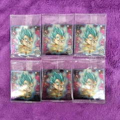 21.ベジータ　6枚　ドラゴンボール 15 超戦士 シール ウエハース 超絶感謝の十周年　最新