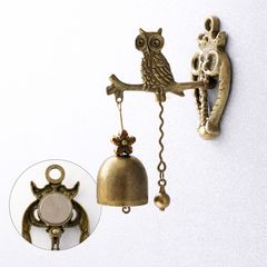 訳あり】梟 フクロウ 竹風鈴 バンブーチャイム ウィンドチャイム 玄関