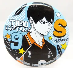 【中古】影山飛雄 ハイキュー!!  TO THE TOP ポートレート 缶 バッジ ジャンプフェスタ2020