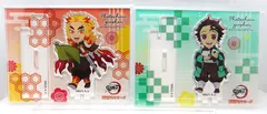 【中古】煉獄杏寿郎 竈門炭治郎 街道歩きシリーズ フォトキャラグラファー 鬼滅の刃 アクリルスタンド