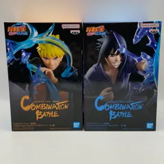 NARUTO　ナルト　疾風伝　2点セット　COMBINATION BATTLE　2　うずまきナルト　うちはサスケ　プライズ　フィギュア　バンダイ　バンダイナムコ　バンプレスト　（ME28-3882）