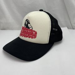 【中古】ヒステリックグラマー HYSTERIC GLAMOUR メッシュキャップ 白/黒 GLAMOUR ヒステリックグラマー[91][240091405139]