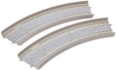 TOMIX ﾄﾐｯｸｽ 複線ｶｰﾌﾞﾚｰﾙDC391･354-45(F)(2本ｾｯﾄ) 1882 鉄道模型