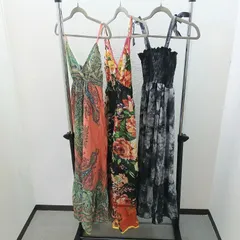 リゾート ロングワンピース おまとめ3着セット SK-0598C