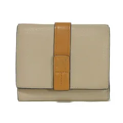 LOEWE ロエベ トライフォールド ウォレット ハニー トリオカラー グレージュ ブラウン ベージュ ピンク 札入れ カードケース ケース アナグラム エンボス ライトオーツ 三つ折り財布 C660S26X03 LOEWE ロエベ トライフォールド ウォレット ハニー トリオカラー