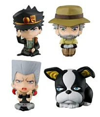 ジョジョの奇妙な冒険 まちぼうけ スターダストクルセイダース01 全4種セット BANDAI コンプリート