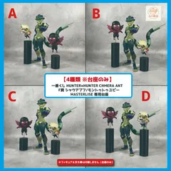 ※自作台座のみ【 4種類ver. 】 一番くじ HUNTER×HUNTER CHMERA ANT　F賞 シャウアプフ/モントゥトゥユピー MASTERLISE 専用台座　（フィギュア）
