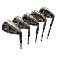 【中古】 テーラーメイド SIM MAX・OS  5S アイアンセット IR リシャフト (フレックスその他) メンズ 男性用 右利き 右用 Cランク ゴルフクラブ