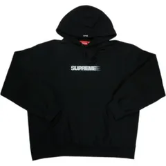 Size【L】 SUPREME シュプリーム 23SS Motion Logo Hooded Sweatshirt Black パーカー 黒 【中古品-非常に良い】 20838437