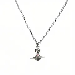 【ギフト対応可】ヴィヴィアンウエストウッド VIVIENNE WESTWOOD ネックレス NEW PETITE ORB Pendant プチオーブ ペンダント ガンメタル レディース アクセサリー ジュエリー 人気 ブランド おしゃれ プレゼント 送料無料のサムネイル