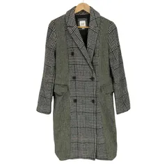 ギャップ Gap 千鳥格子 切り替えチェスターコート レディース import：XS のサムネイル