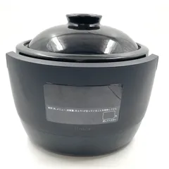 siroca シロカ 長谷園 かまどさん電気 SR-E111 全自動炊飯土鍋 炊飯器 3合炊き 動作未確認 【AL15】のサムネイル