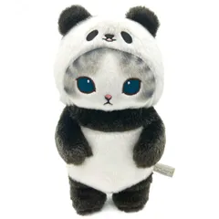 サンアロー mofusand ぽてたまぬいぐるみ パンダにゃん グレー 940832 モフサンド ぢゅの X インスタ SNS 猫 