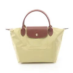 ロンシャン Longchamp ハンドバッグ ル プリアージュ オリジナル S トップハンドル L1621089244 ピスタチオ キャンバス レザー トートバッグ レディース 新品