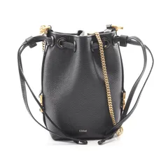 クロエ Chloe ショルダーバッグ マーシー マイクロ バケットバッグ CHC23AP844I31001 ブラック レザー マーシー マイクロ バケット バッグ レディース Used A