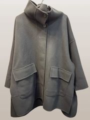 ANAYI アナイ カルゼリバーコート ショートコート ネイビー ブルゾン 