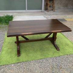 IKEA イケア ナッカンネース ダイニングテーブル アカシア 無垢 - メルカリ
