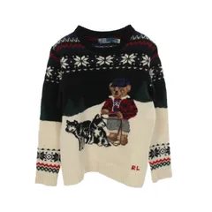 ポロ・ラルフローレン POLO RALPH LAUREN ニット ポロベア ウール ニット メンズ Used B
