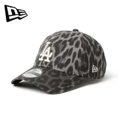 26春夏 ニューエラ NEW ERA メンズ レディース (ユニセックス) 9TWENTY Leopard ロサンゼルス・ドジャース ブラック　アイボリー 14745088 帽子 キャップ サイズ調整可能 レオパード ヒョウ柄