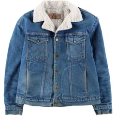 古着 90年代 ラングラー Wrangler デニムボアジャケット メンズL相当 ヴィンテージ/eaa478087